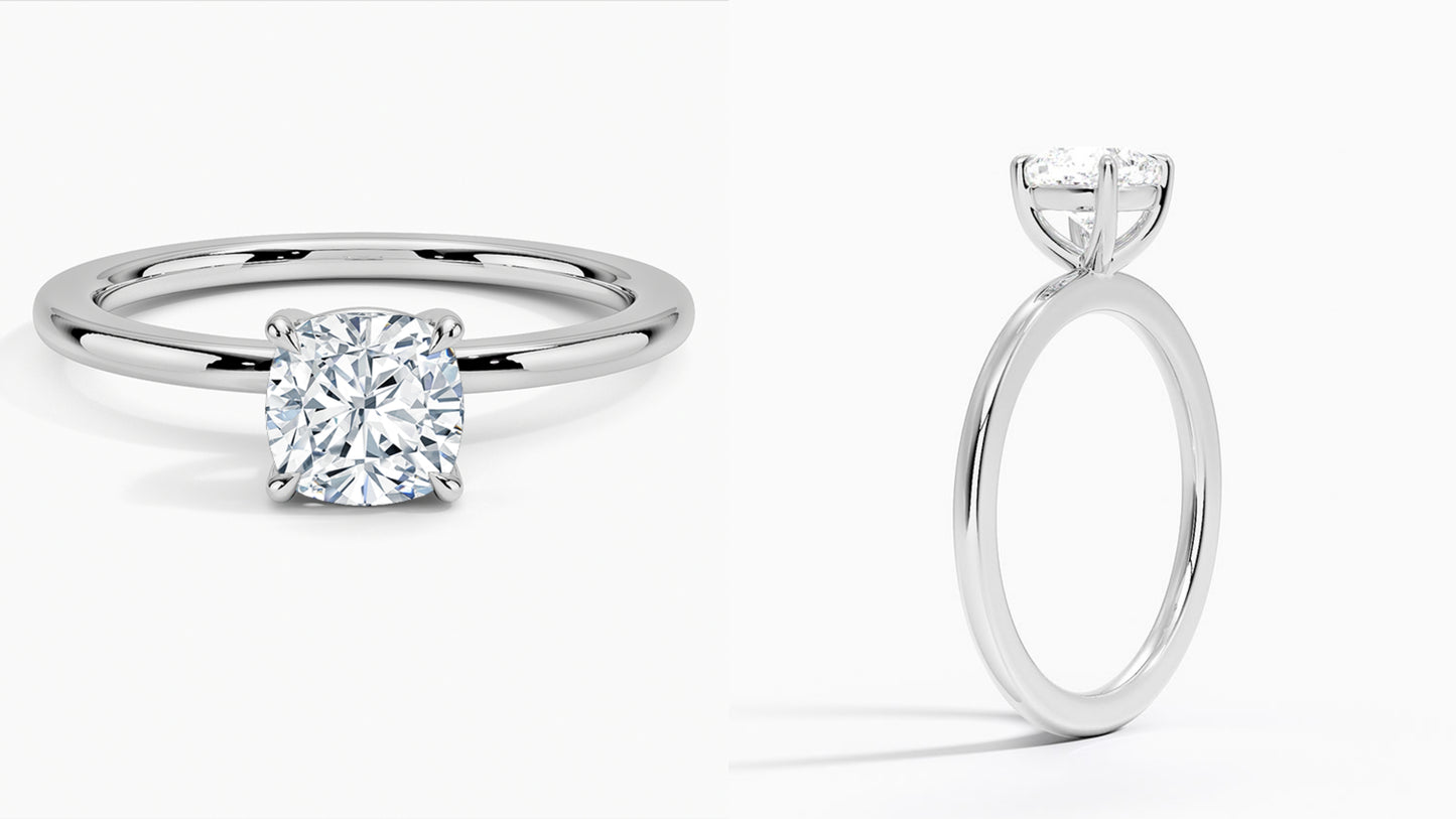 The Versatile Elegance Ring: IGI Certified 14K White Gold Lab Grown Diamond Jewelry with Custom Gemstone Options