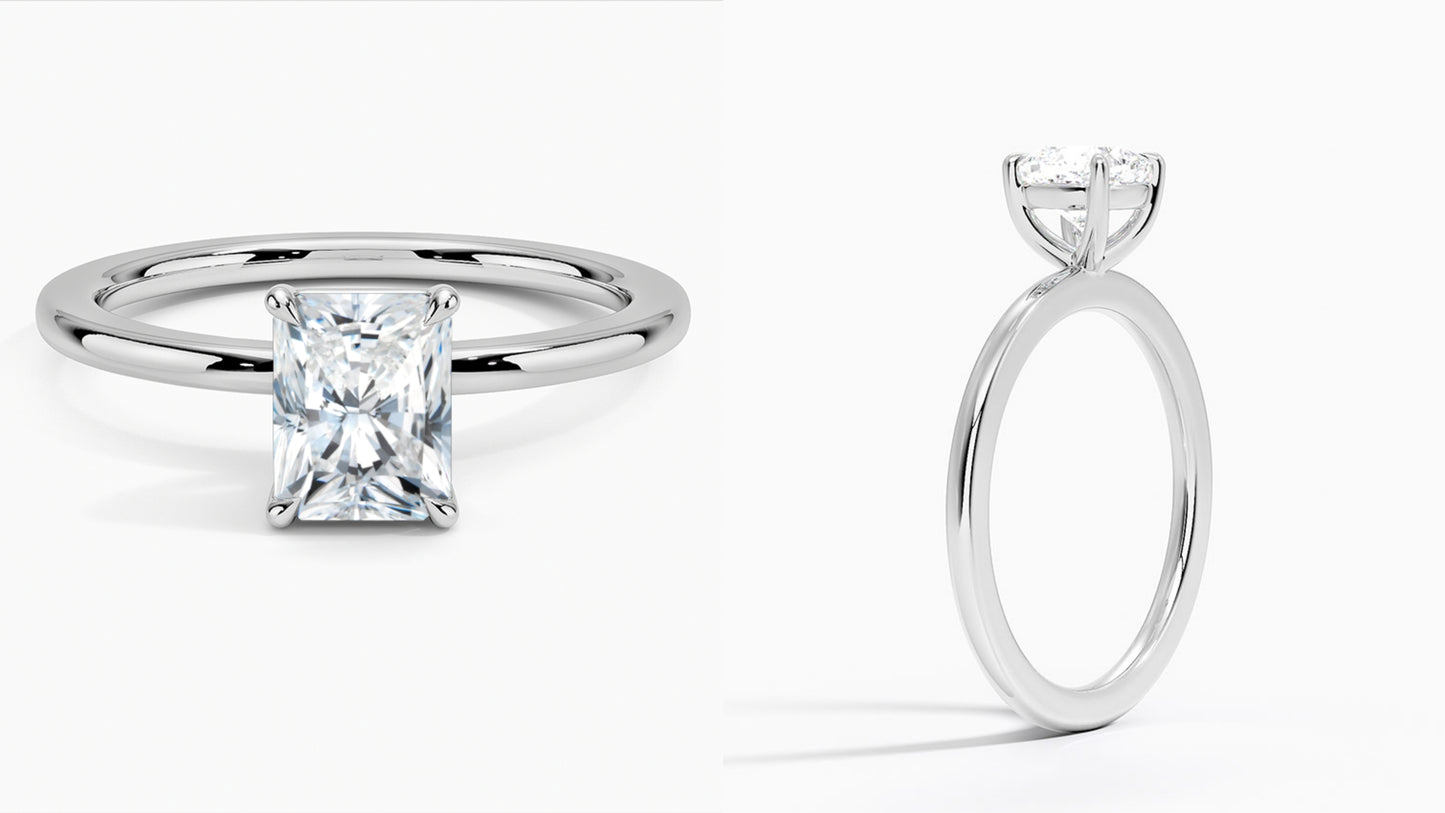 The Versatile Elegance Ring: IGI Certified 14K White Gold Lab Grown Diamond Jewelry with Custom Gemstone Options