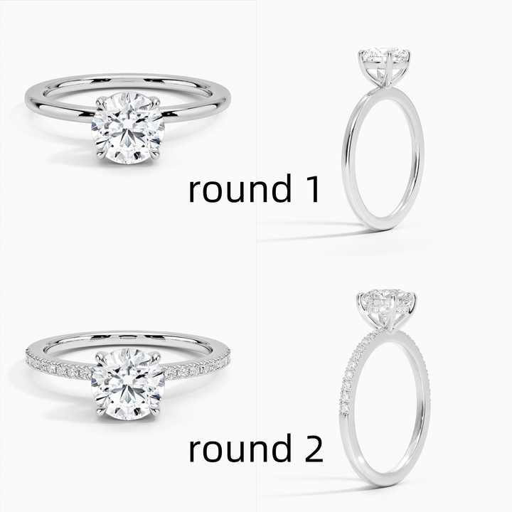 The Versatile Elegance Ring: IGI Certified 14K White Gold Lab Grown Diamond Jewelry with Custom Gemstone Options