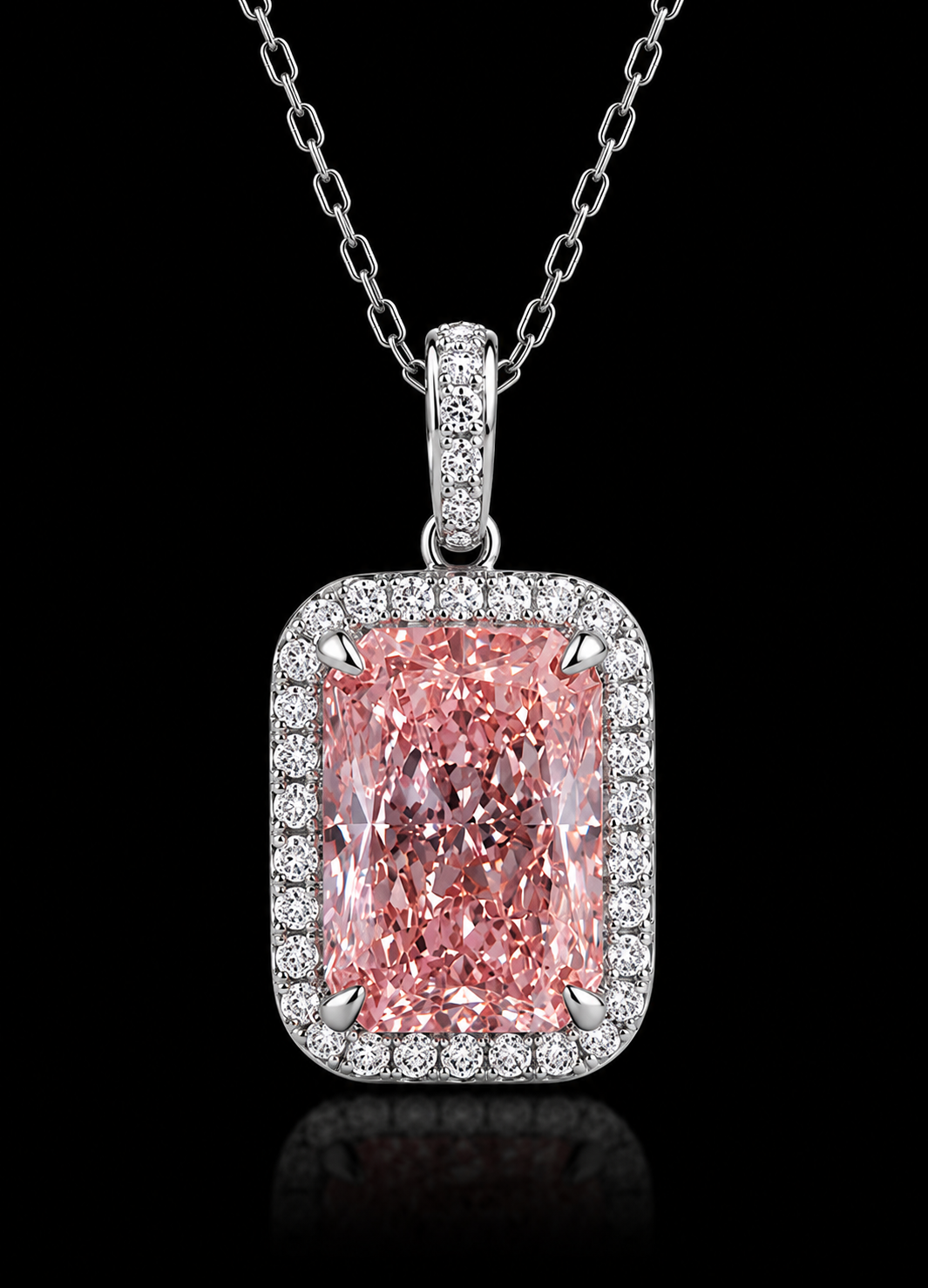 Future Jewelry Pink Lab Diamond Set – Marquise Ring, Heart Earrings & Radiant Pendant | 14.5 CT IGI Certified