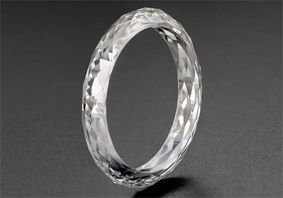 Solid Diamond Ring Band 6 Carats - 30 Carats, VS1, F Color by Future Jewelry and Partners