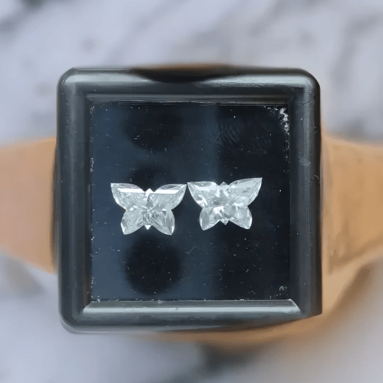 Custom Laser Diamond Cut - Available in any Shape in White or Yellow Gold for Bracelets, Necklaces, Earrings or Rings - Future Jewelry