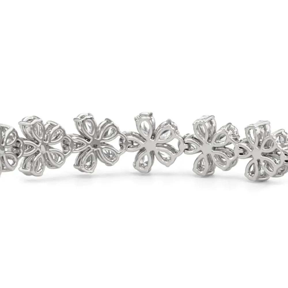 Daisy LG Diamond Bracelet – A Playful Twist on Timeless Elegance