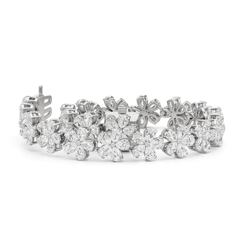 Daisy LG Diamond Bracelet – A Playful Twist on Timeless Elegance