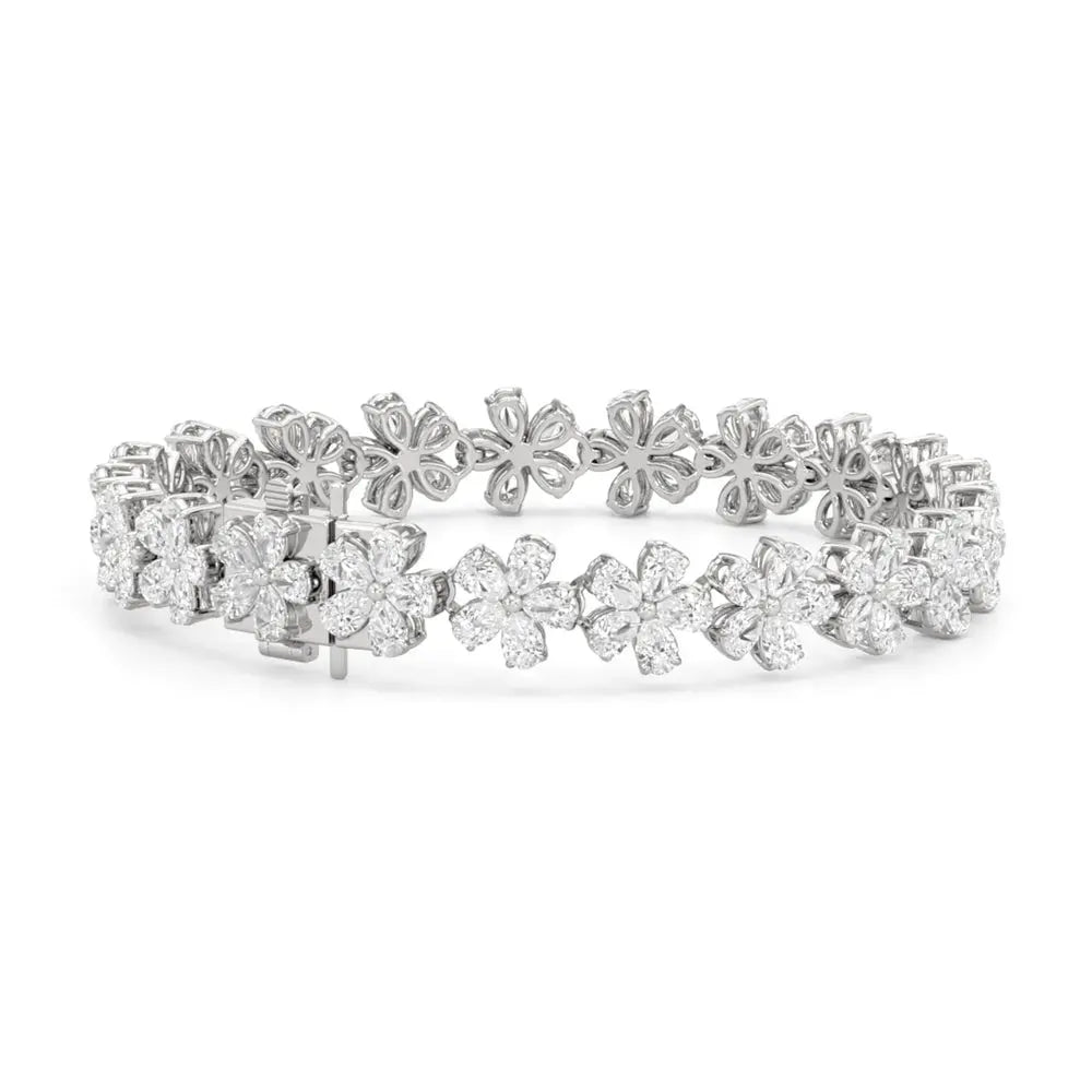 Daisy LG Diamond Bracelet – A Playful Twist on Timeless Elegance