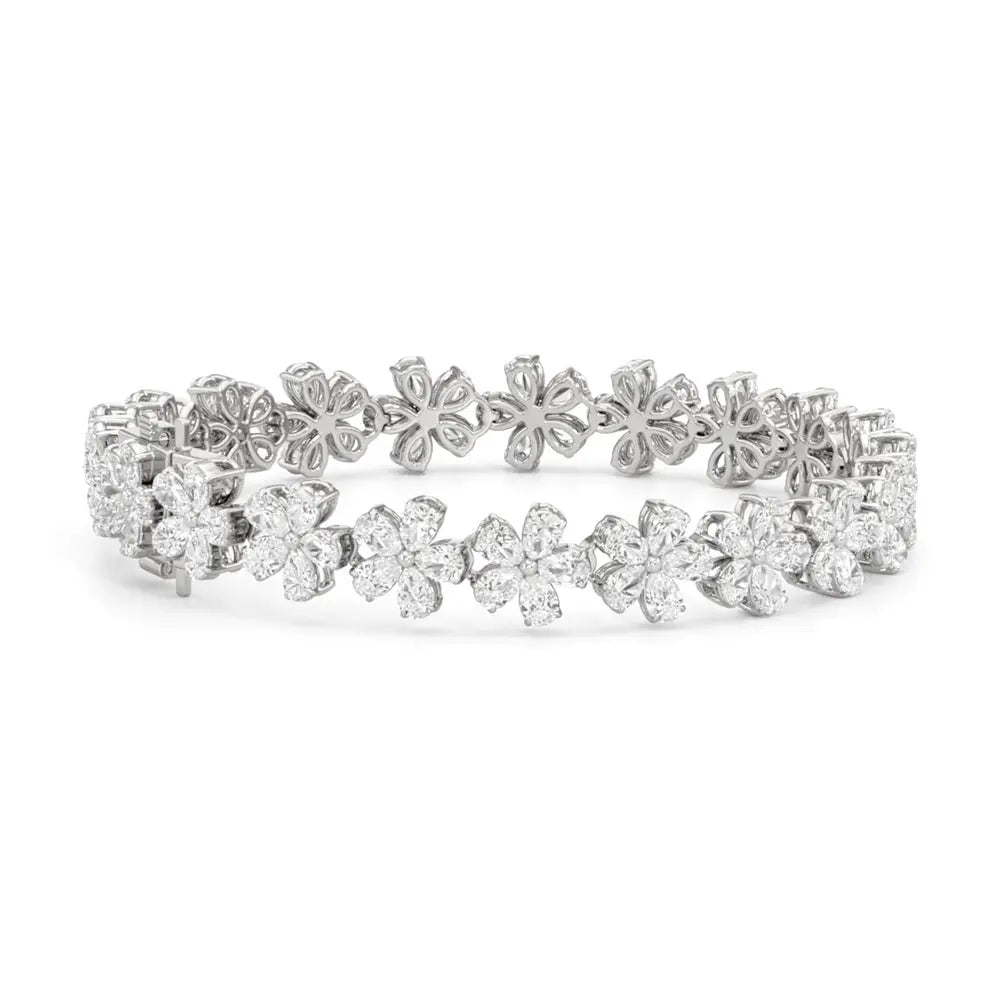 Daisy LG Diamond Bracelet – A Playful Twist on Timeless Elegance