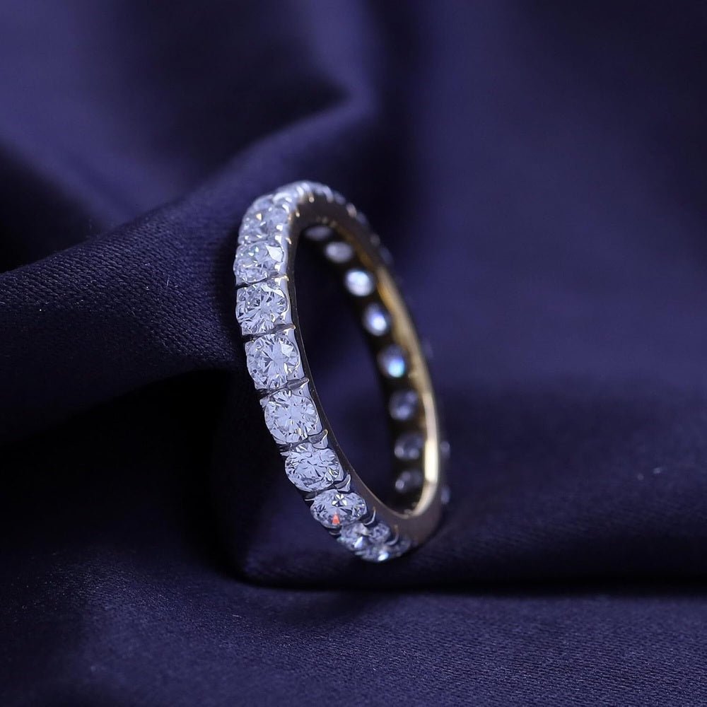 Eternity Lab Grown Diamond Wedding Band Ring - Future Jewelry