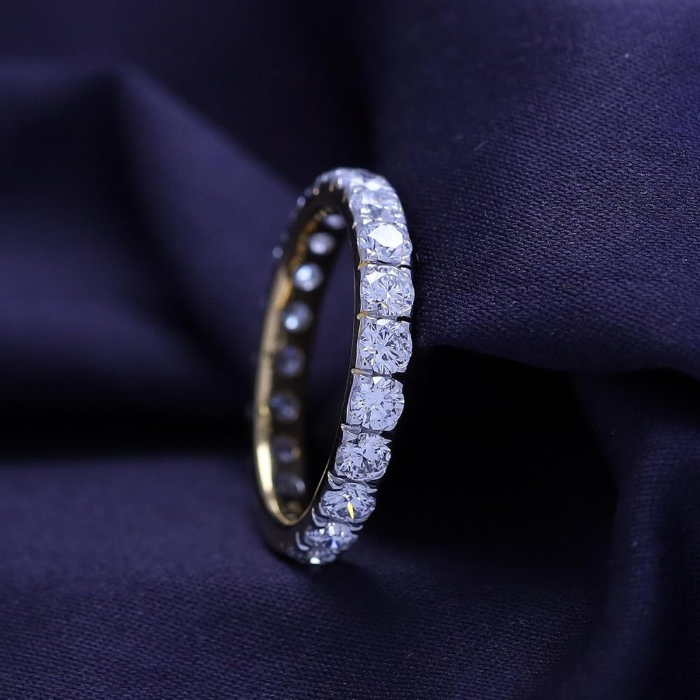 Eternity Lab Grown Diamond Wedding Band Ring - Future Jewelry