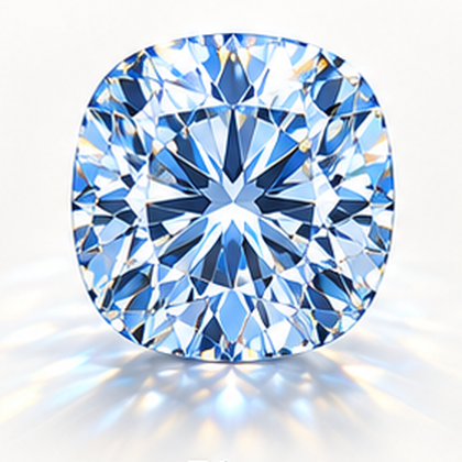 Blue lab grown diamond jewelry