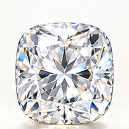 Cushion cut lab diamond rings