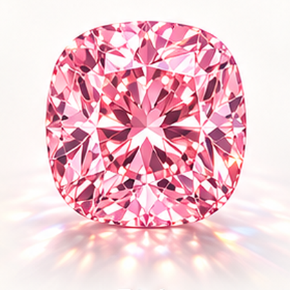Pink lab grown diamond jewelry