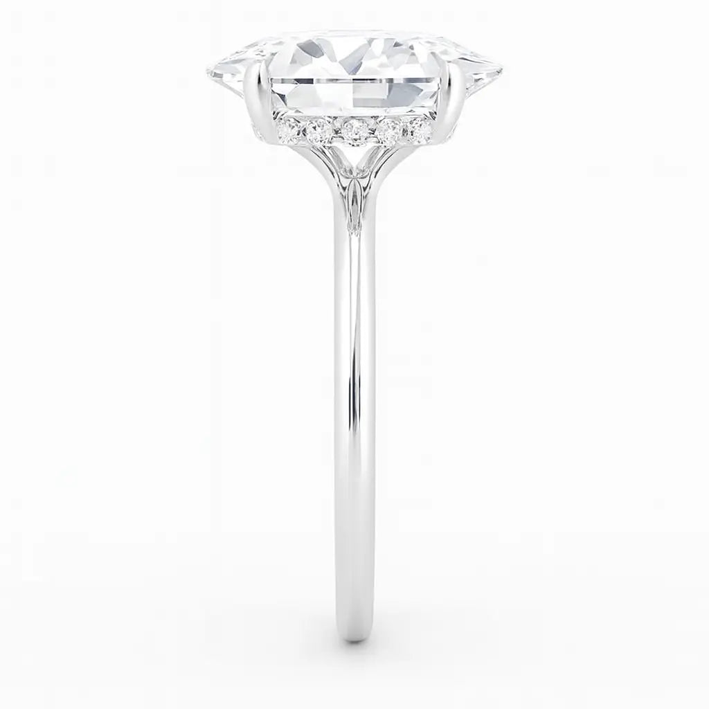 Certified IGI 1.65 Ct Lab Oval Cut Diamond Engagement Ring 14k Yellow Gold Future Jewelry