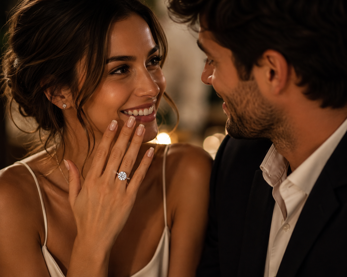 The Evolution Ring, Interchangeable Lab Diamond Engagement Ring - Future Jewelry