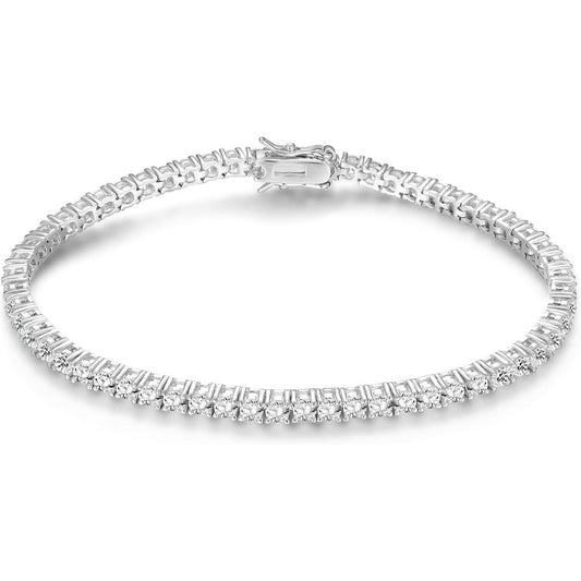 Gemsme 18K White/Yellow Gold 3.0 lab grown diamond Classic Tennis Bracelet for Women and Men 6 - 9 Inches - Future Jewelry