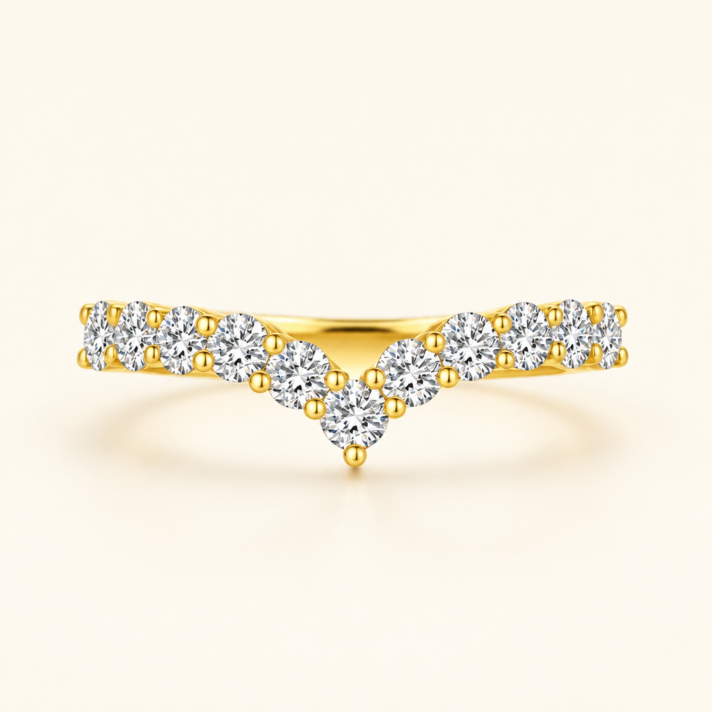 The Future Diamond Jewelry Brilliance Ring in 18K Gold - Future Jewelry