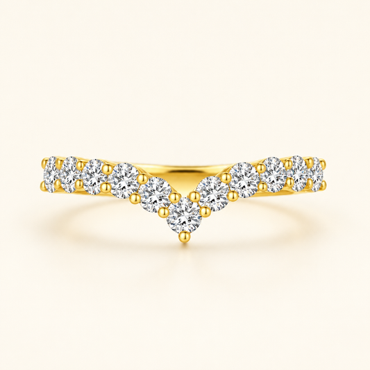 The Future Diamond Jewelry Brilliance Ring in 18K Gold - Future Jewelry
