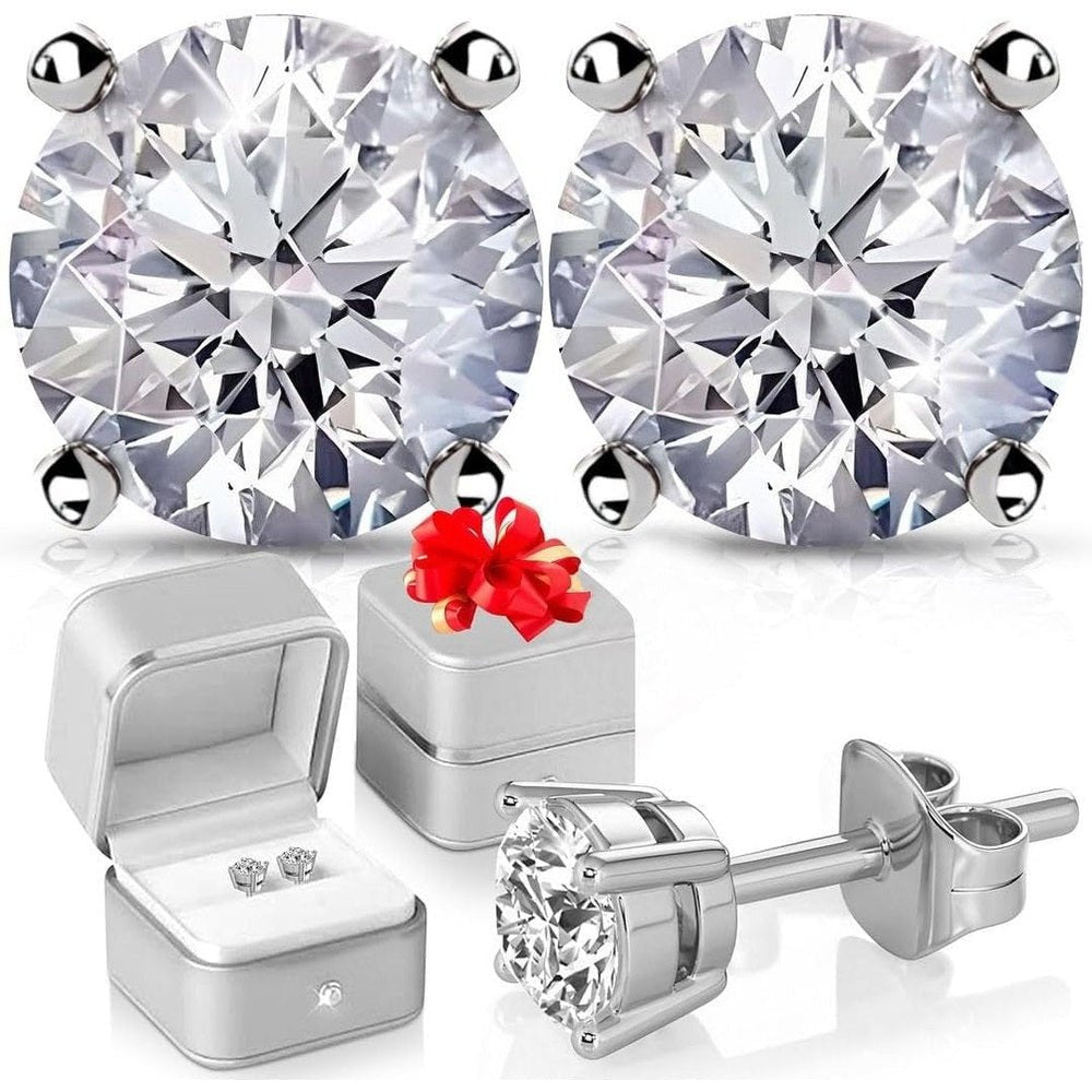 IGI Certified 0.5 to 1 Carat Lab Grown Diamond Stud Earrings for Women And Men In Platinum Or Gold - Future Jewelry