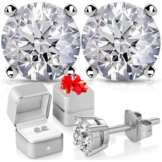 IGI Certified 0.5 to 1 Carat Lab Grown Diamond Stud Earrings for Women And Men In Platinum Or Gold - Future Jewelry