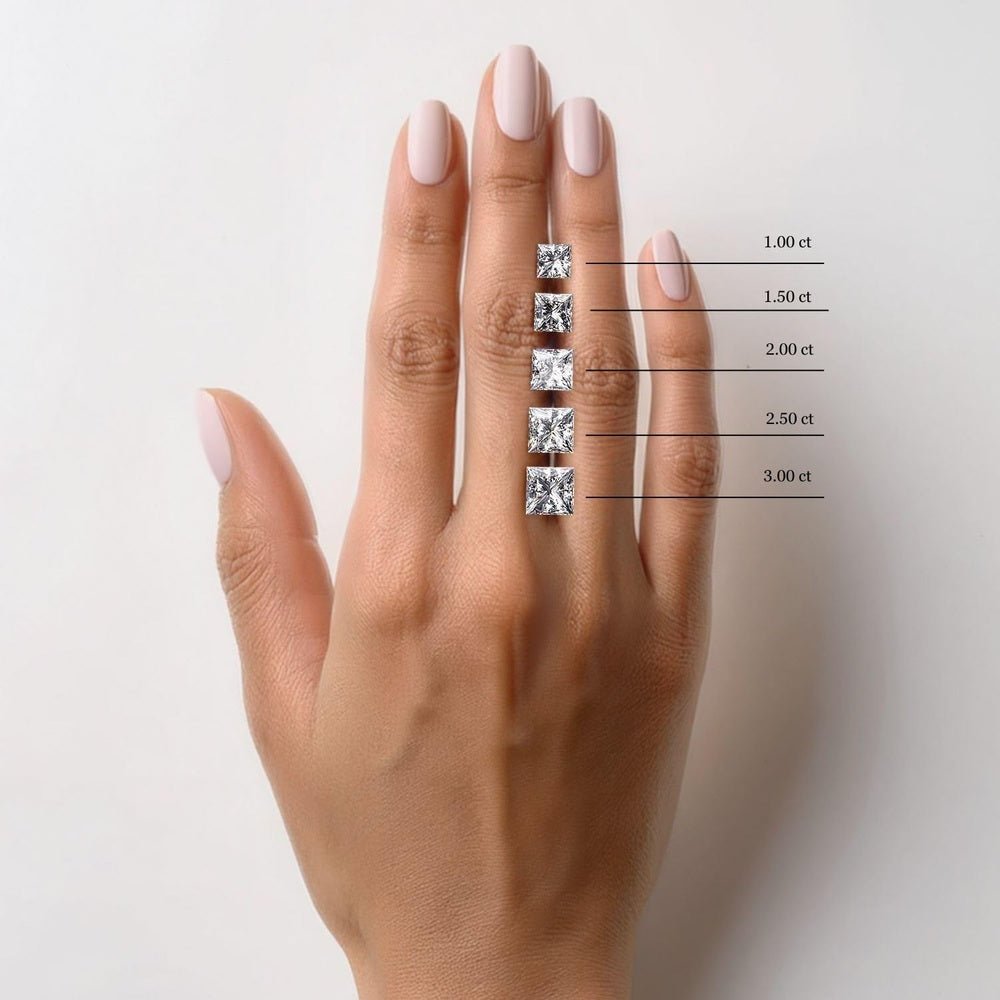 IGI Certified Round Lab Grown Diamond - 1 to 3 Carat Loose Stone - Emerald Cut Lab Grown Gemstone - E - F Color VS1 - VS2 Clarity - cttw Radiant Princess Oval Pear Single Loose Diamond - Future Jewelry