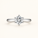 Lab Grown Diamond Eternity Ring, 18K White Gold