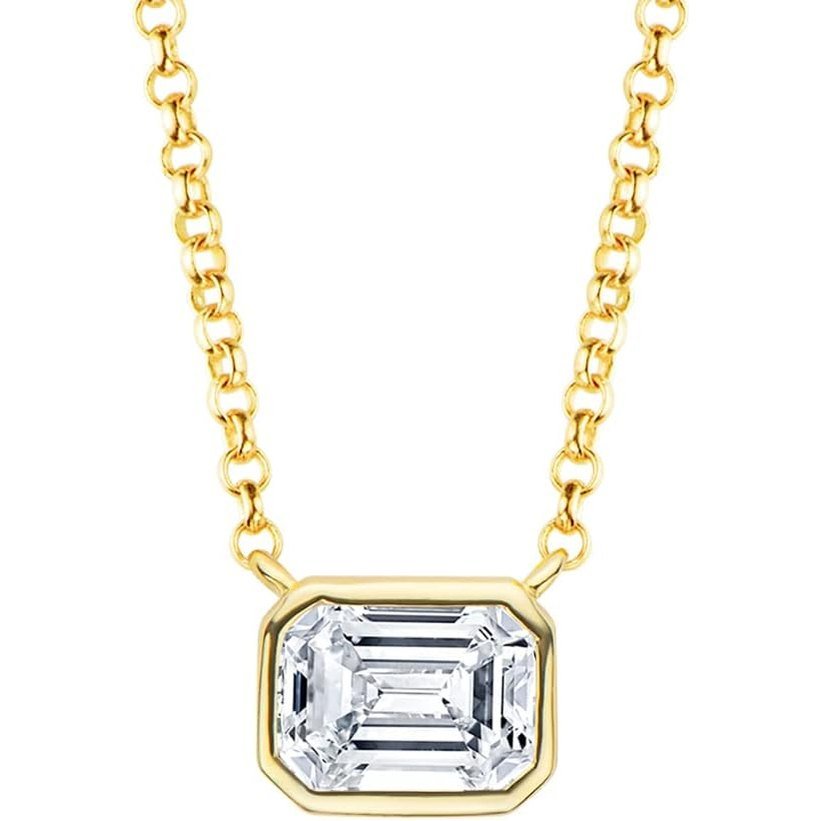 Lab Grown Diamond Pendant Necklace for Women - Future Jewelry