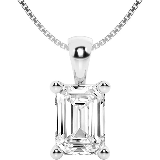 Lab Grown Diamond Pendant Necklace in 14K Gold Options - Future Jewelry