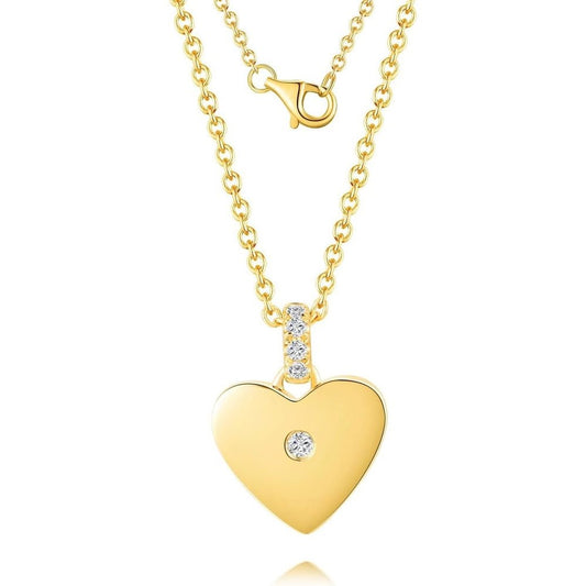Lab Grown Diamond Solitaire Station Necklace in 14K Gold - Future Jewelry