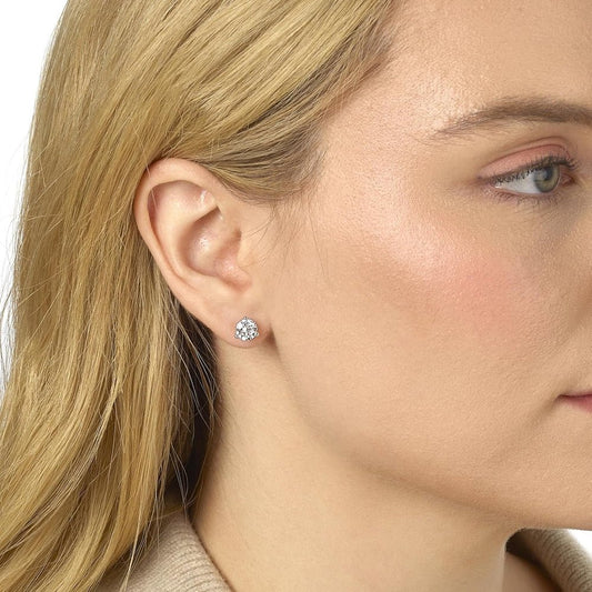 Lab Grown Diamond Stud Earrings in 14K Gold for Women - Future Jewelry