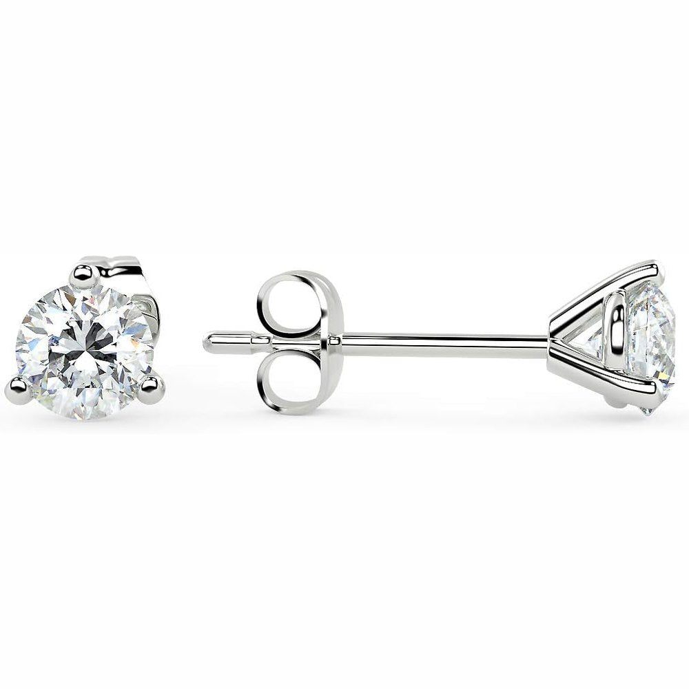 Lab Grown Diamond Stud Earrings in 14K Gold for Women - Future Jewelry
