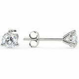 Lab Grown Diamond Stud Earrings, 14K Gold