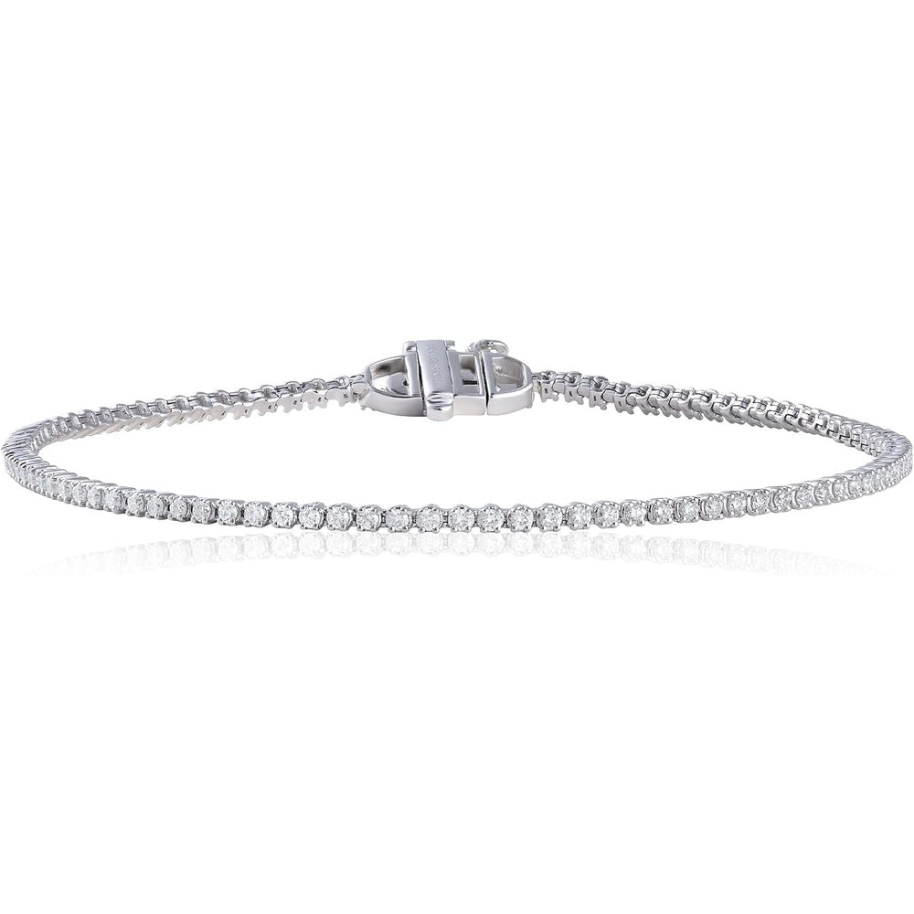 Lab Grown Diamond Tennis Bracelet in 14K Gold – 7 Inches - Future Jewelry