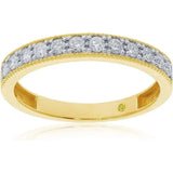 Lab Grown Diamond Wedding Band, 14K Gold