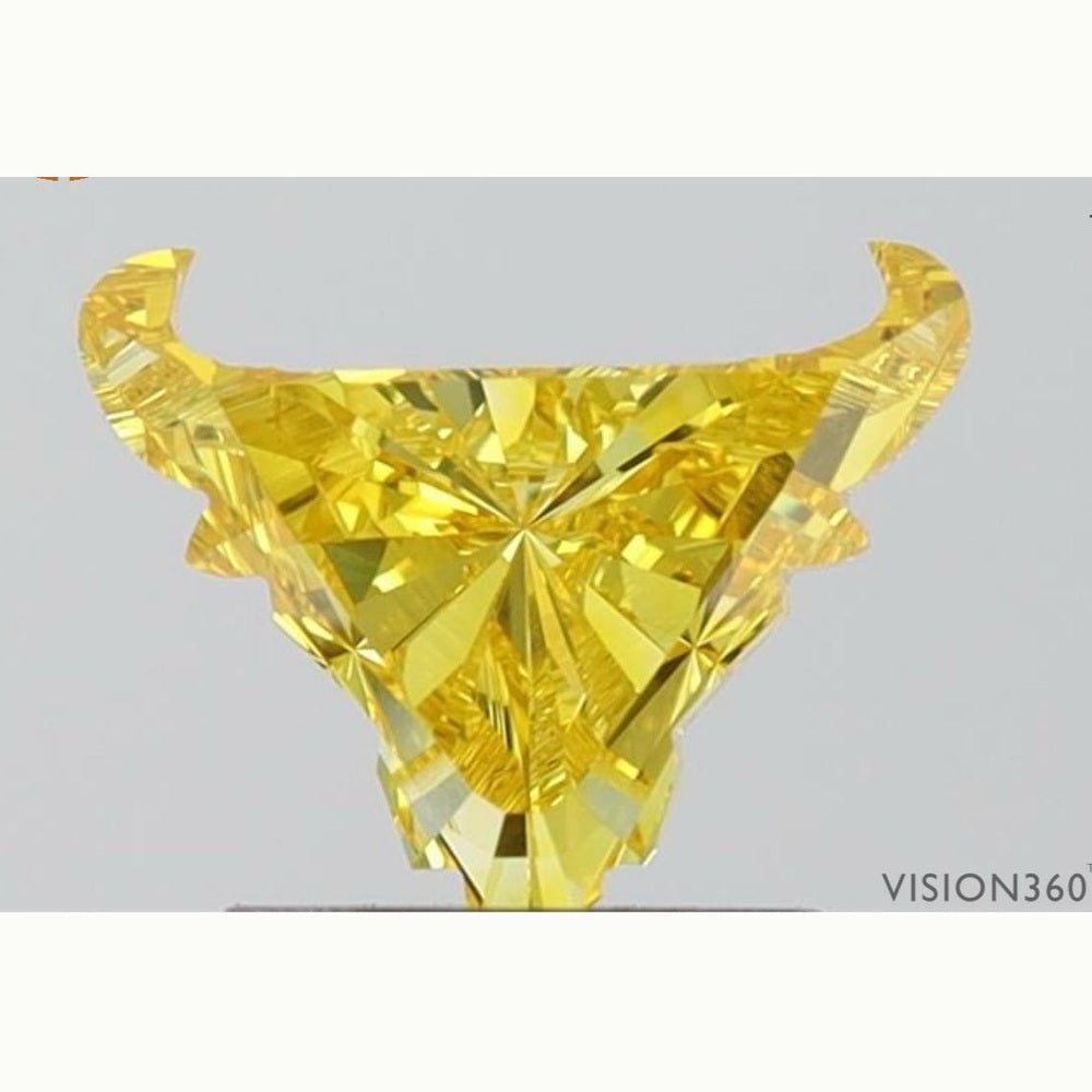 Laser - Cut Custom Fancy Diamonds - Exclusive Portrait & Precision - Cut Fancy Diamonds - Made to Order - Future Jewelry