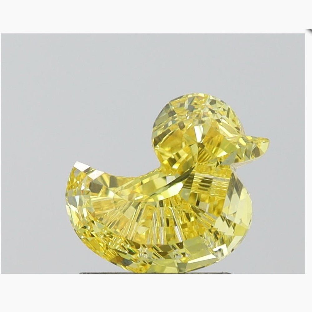 Laser - Cut Custom Fancy Diamonds - Exclusive Portrait & Precision - Cut Fancy Diamonds - Made to Order - Future Jewelry