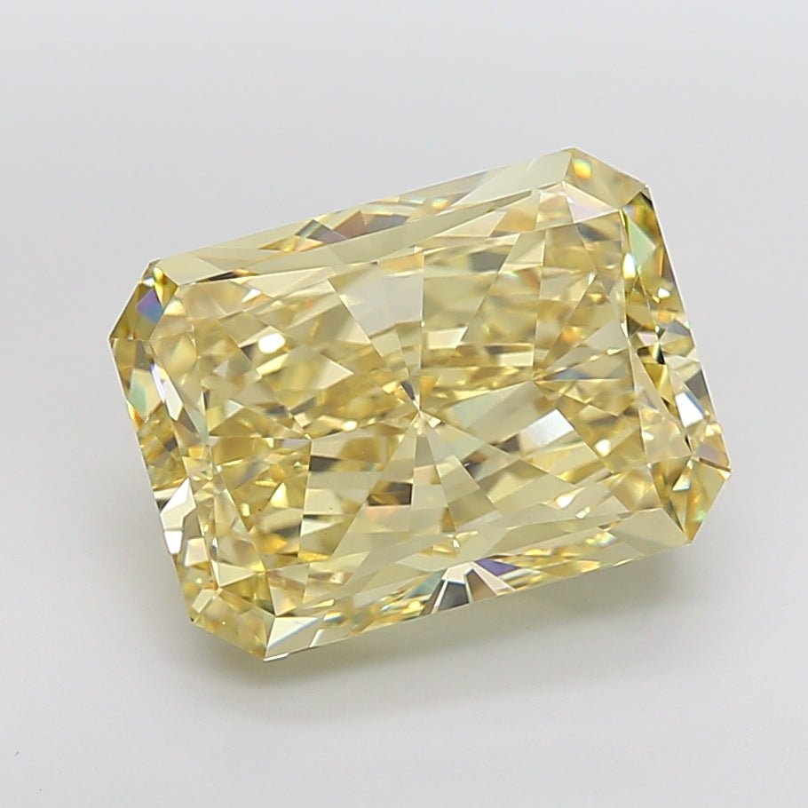 Loose Diamond Radiant Shape Yellow Gemstone Lab - grown Diamond - Future Jewelry