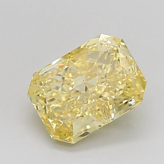 Loose Diamond Radiant Shape Yellow Gemstone Lab - grown Diamond - Future Jewelry
