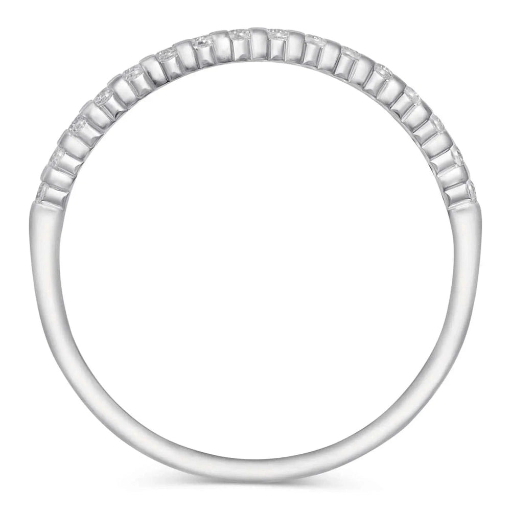 Macy's Women's Diamond Stackable Band in 14k Gold, White Gold or Rose Gold - Future Jewelry