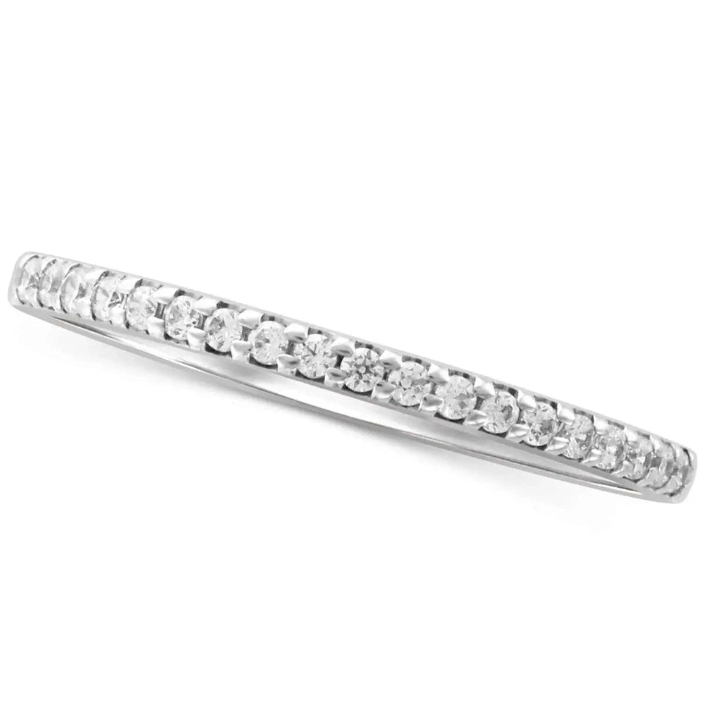 Macy's Women's Diamond Stackable Band in 14k Gold, White Gold or Rose Gold - Future Jewelry