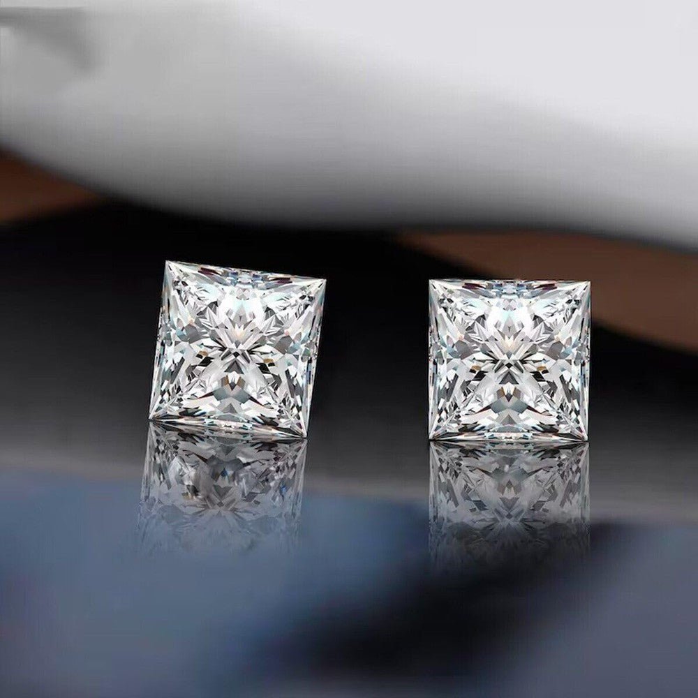 Premium D F - IF VS1 Loose Princess Cut Lab - Grown Diamond - Ethical, Stunning Sparkle, Certified Quality - Future Jewelry
