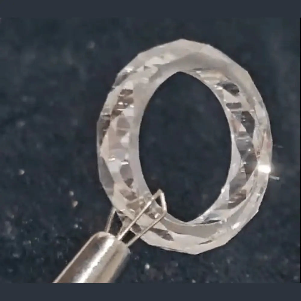 Solid Lab Grown Diamond Ring Band, 6 to 30 Carats, detail view - Future Jewelry