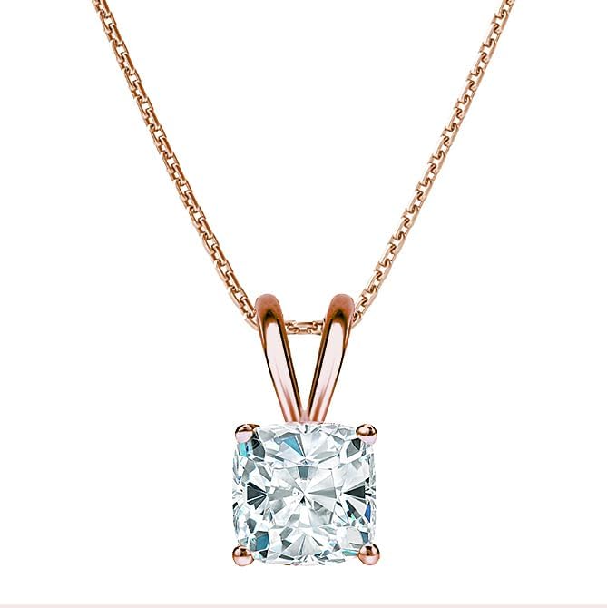 The Diamond Deal 1/4 Carat - 5 Carat | IGI Certified Lab Grown Diamond Pendant Necklace For Women | 14K White, Yellow Or Rose Gold - Future Jewelry