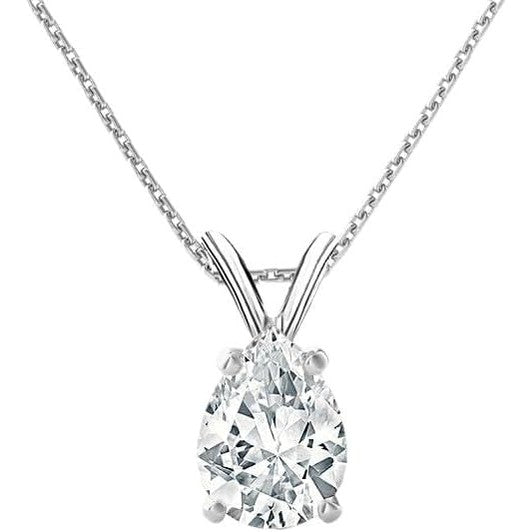 The Diamond Deal 1/4 Carat - 5 Carat | IGI Certified Lab Grown Diamond Pendant Necklace For Women | 14K White, Yellow Or Rose Gold - Future Jewelry