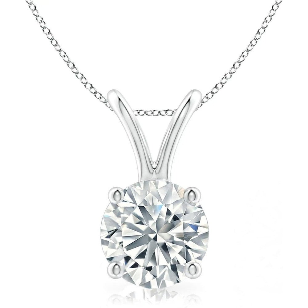 The Diamond Deal 1/4 Carat - 5 Carat | IGI Certified Lab Grown Diamond Pendant Necklace For Women | 14K White, Yellow Or Rose Gold - Future Jewelry