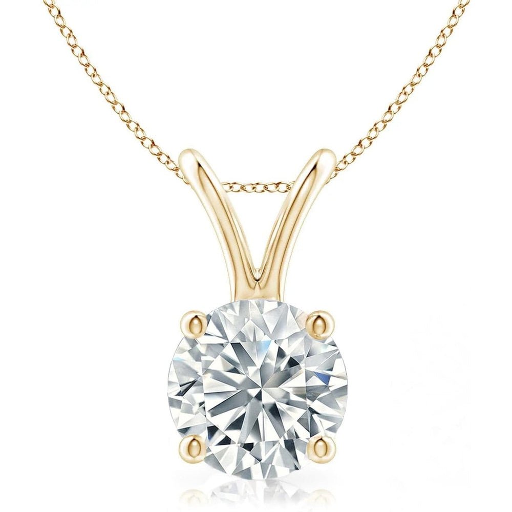 The Diamond Deal 1/4 Carat - 5 Carat | IGI Certified Lab Grown Diamond Pendant Necklace For Women | 14K White, Yellow Or Rose Gold - Future Jewelry