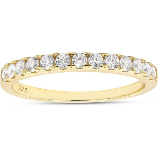 The Evera Band – 0.33 Carat Lab Grown Diamond Half Eternity Ring in 14K Rose Gold - Future Jewelry
