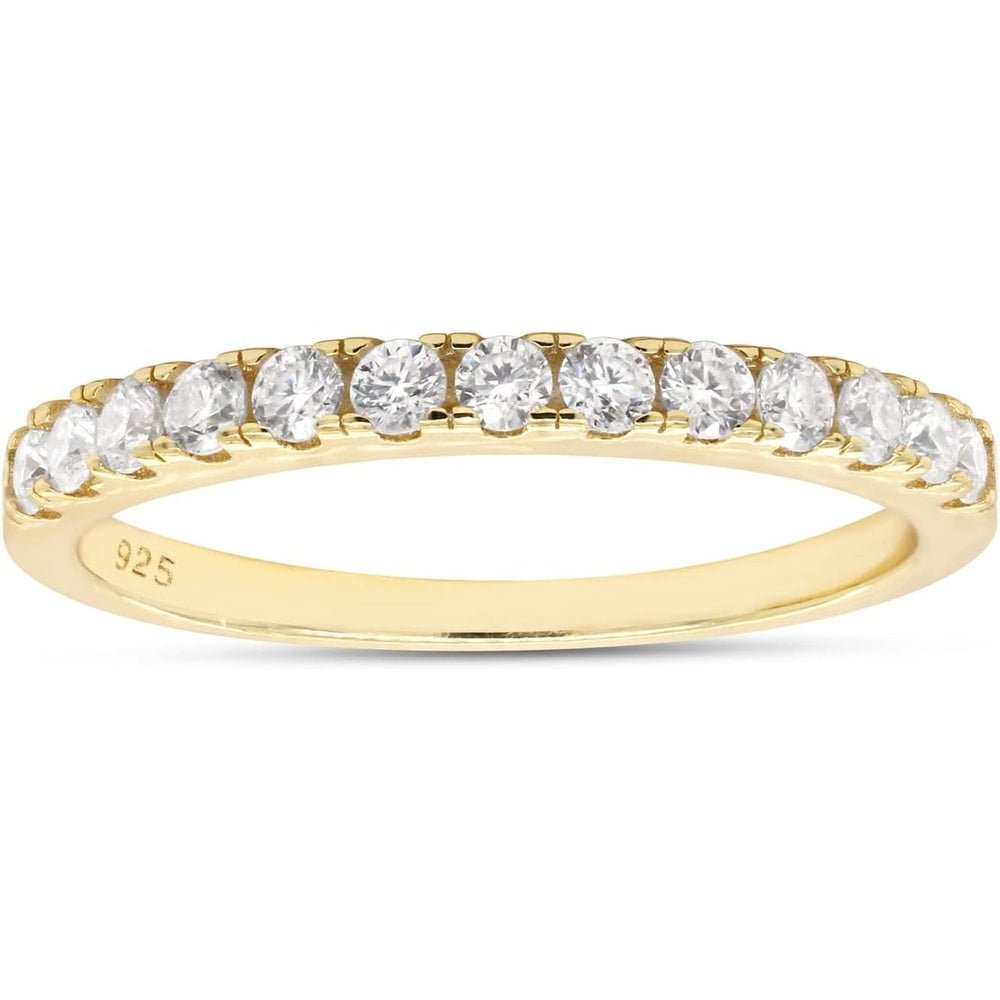 The Evera Band – 0.33 Carat Lab Grown Diamond Half Eternity Ring in 14K Rose Gold - Future Jewelry