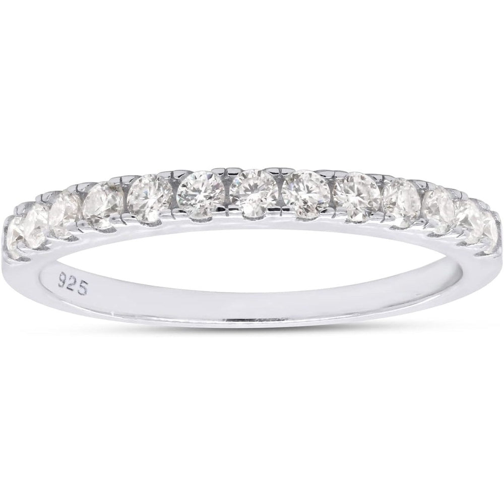 The Evera Band – 0.33 Carat Lab Grown Diamond Half Eternity Ring in 14K Rose Gold - Future Jewelry