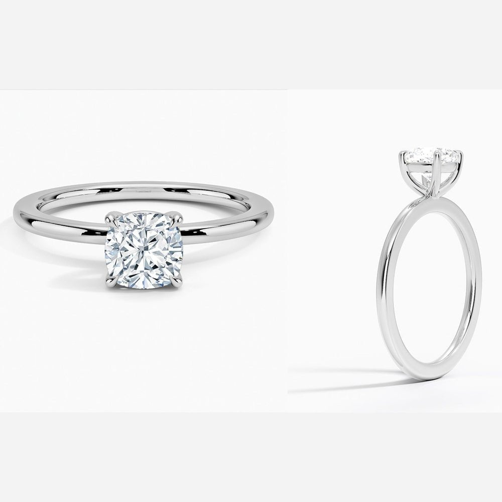 The Versatile Elegance Ring in 14K White Gold with Lab Grown Diamonds - Future Jewelry