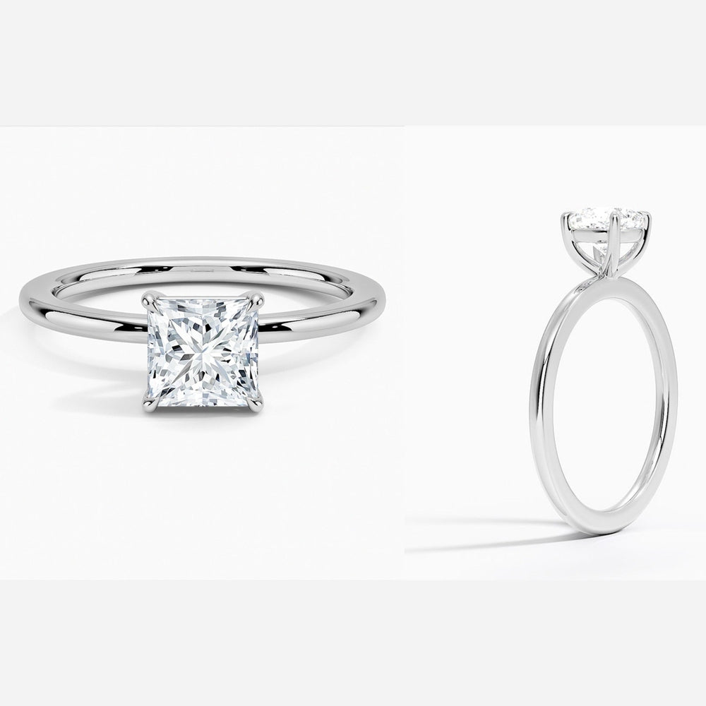 The Versatile Elegance Ring in 14K White Gold with Lab Grown Diamonds - Future Jewelry