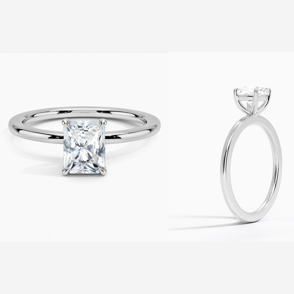 The Versatile Elegance Ring in 14K White Gold with Lab Grown Diamonds - Future Jewelry